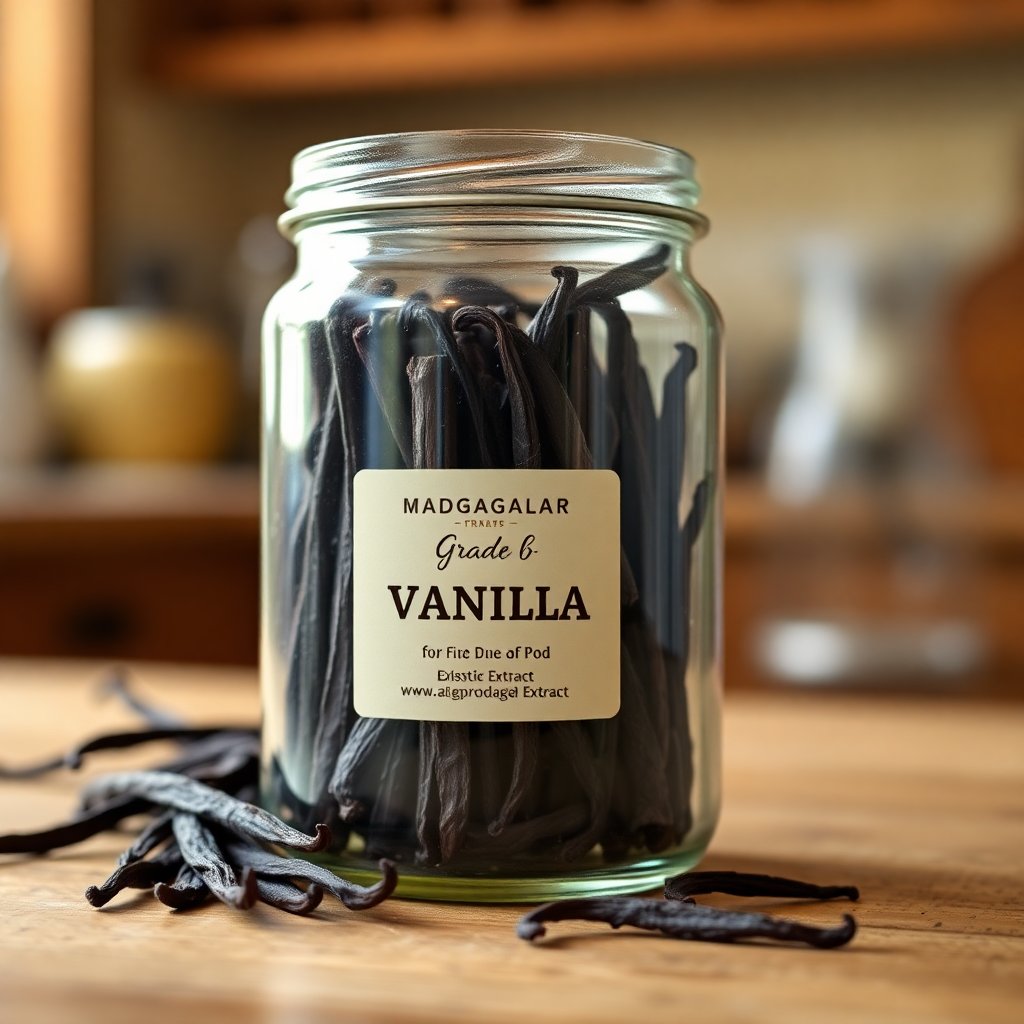Madagascar Grade B Vanilla Beans (Extract Grade)